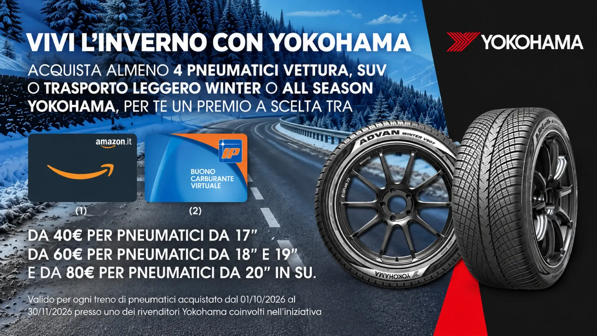 Promozione invernale Yokohama