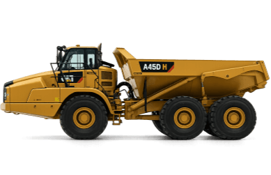 mezzo pesante da lavoro di colore giallo